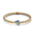Cerf-volant | Or rose 18 carats | Émail | Bracelet à breloques en cristal